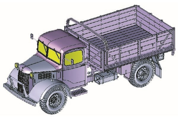 Airfix WWII British Army 30-cwt 4x2 GS Truck 1:35 i gruppen SPORT, FRITID & HOBBY / Hobby / Plastmodeller / Militære kjøretøy (land) hos TP E-commerce Nordic AB (C29630)