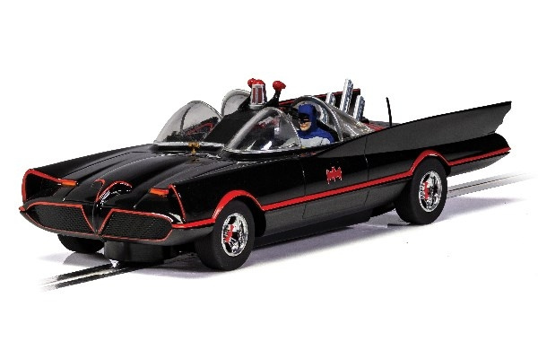 Scalextric Batmobilen - TV-serien fra 1966 i gruppen LEKER, BARN OG BABY / Radiostyrt / Bilbaner / Biler hos TP E-commerce Nordic AB (C29635)