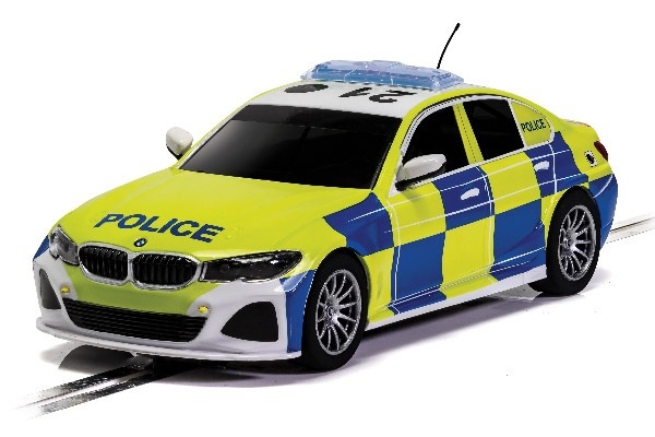 Scalextric BMW 330i M-Sport - Politibil 1:32 i gruppen LEKER, BARN OG BABY / Radiostyrt / Bilbaner / Biler hos TP E-commerce Nordic AB (C29721)