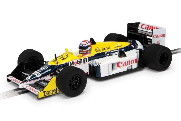 SCALEXTRIC Williams FW11, Nelson Piquet 1987 World Champion i gruppen LEKER, BARN OG BABY / Radiostyrt / Bilbaner / Biler hos TP E-commerce Nordic AB (C29728)