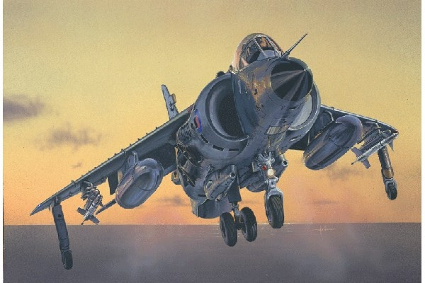Italeri 1:72 Harrier FRS. 1 i gruppen SPORT, FRITID & HOBBY / Hobby / Plastmodeller / Fly & Helikoptre hos TP E-commerce Nordic AB (C29736)