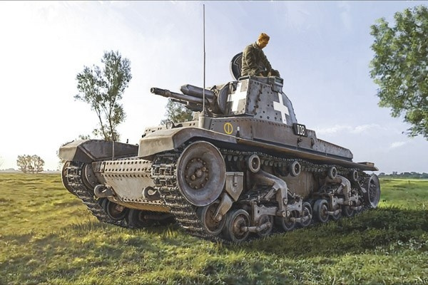 ITALERI 1:72 Panzerkampfwagen 35 (t) i gruppen SPORT, FRITID & HOBBY / Hobby / Plastmodeller / Militære kjøretøy (land) hos TP E-commerce Nordic AB (C29751)