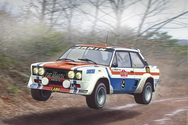 ITALERI 1:24 Fiat 131 Abarth 1977 San Remo Rally Winner i gruppen SPORT, FRITID & HOBBY / Hobby / Plastmodeller / Biler hos TP E-commerce Nordic AB (C29769)