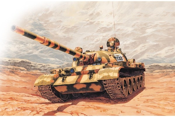 Italeri 1:72 T-62 i gruppen SPORT, FRITID & HOBBY / Hobby / Plastmodeller / Militære kjøretøy (land) hos TP E-commerce Nordic AB (C29776)