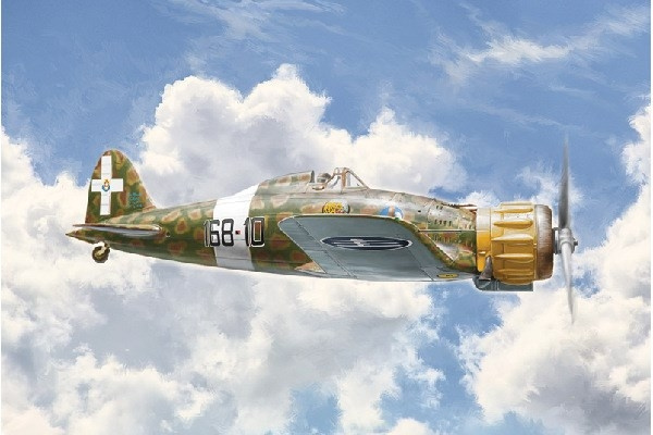 Italeri 1:48 Macchi MC 200 Saetta i gruppen SPORT, FRITID & HOBBY / Hobby / Plastmodeller / Fly & Helikoptre hos TP E-commerce Nordic AB (C29778)