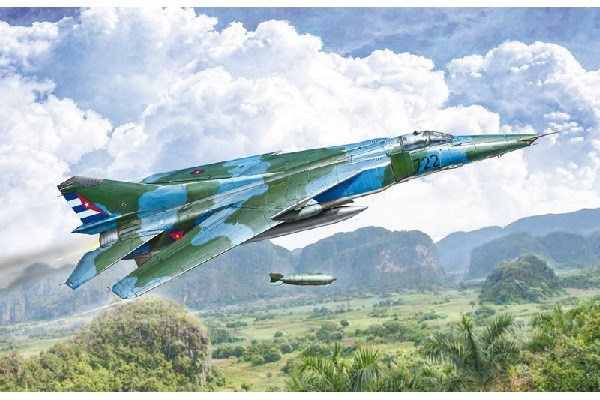 ITALERI 1:48 MiG-23BN - MiG-27 D \'Flogger\' i gruppen SPORT, FRITID & HOBBY / Hobby / Plastmodeller / Fly & Helikoptre hos TP E-commerce Nordic AB (C29786)