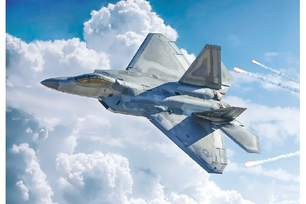Italeri 1:48 F22A Raptor i gruppen SPORT, FRITID & HOBBY / Hobby / Plastmodeller / Fly & Helikoptre hos TP E-commerce Nordic AB (C29790)