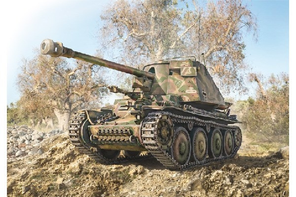 Italeri 1:35 Sd. Kfz 138 Marder III H i gruppen SPORT, FRITID & HOBBY / Hobby / Plastmodeller / Militære kjøretøy (land) hos TP E-commerce Nordic AB (C29792)