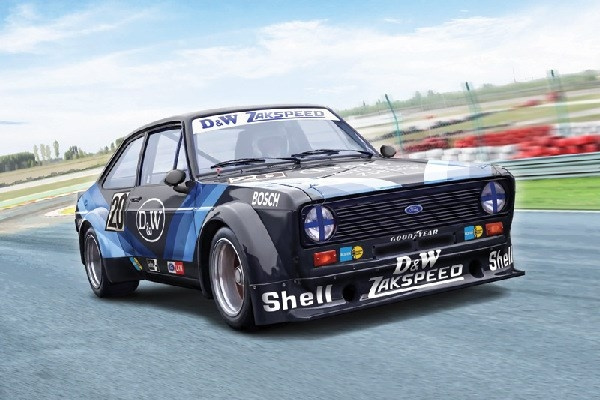 Italeri 1:24 Ford Escort Zakspeed Zakspeed Gr. 2 i gruppen SPORT, FRITID & HOBBY / Hobby / Plastmodeller / Biler hos TP E-commerce Nordic AB (C29796)