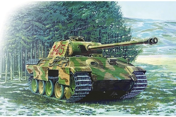 ITALERI 1:35 Sd.Kfc 171 Panther Ausf A i gruppen SPORT, FRITID & HOBBY / Hobby / Plastmodeller / Militære kjøretøy (land) hos TP E-commerce Nordic AB (C29811)