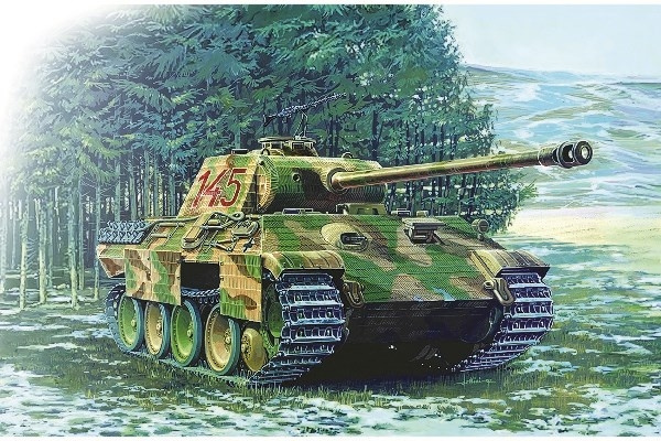 Italeri 1:35 Sd.Kfc 171 Panther Ausf A i gruppen SPORT, FRITID & HOBBY / Hobby / Plastmodeller / Militære kjøretøy (land) hos TP E-commerce Nordic AB (C29811)