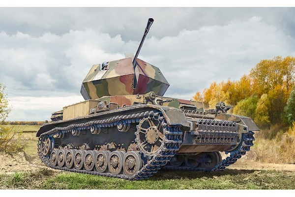 ITALERI 1:35 Flakpanzer IV Ostwind i gruppen SPORT, FRITID & HOBBY / Hobby / Plastmodeller / Militære kjøretøy (land) hos TP E-commerce Nordic AB (C29813)