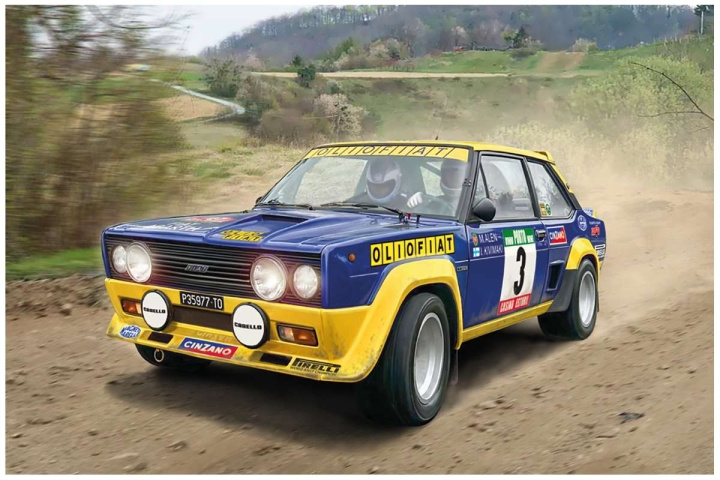 Italeri 1:24 Fiat 131 Abarth Rally OLIO FIAT i gruppen SPORT, FRITID & HOBBY / Hobby / Plastmodeller / Biler hos TP E-commerce Nordic AB (C29835)