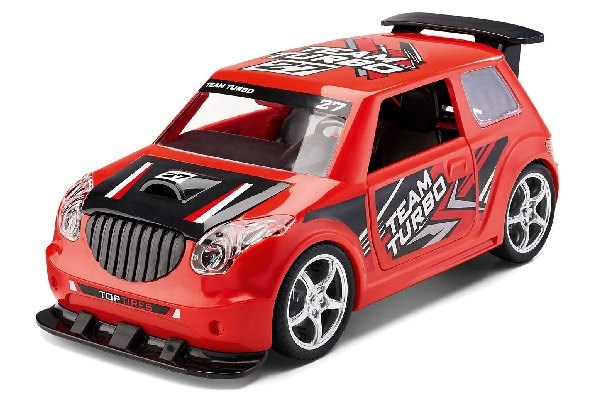 Revell Rallybil 1:20 m/pullback-motor, rød i gruppen SPORT, FRITID & HOBBY / Hobby / Plastmodeller / Biler hos TP E-commerce Nordic AB (C29854)