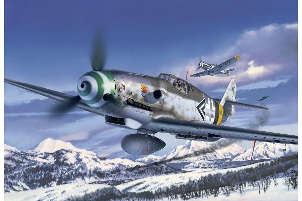 Revell Messerschmitt Bf109G-6 (easy-click) 1:32 i gruppen SPORT, FRITID & HOBBY / Hobby / Plastmodeller / Fly & Helikoptre hos TP E-commerce Nordic AB (C29902)