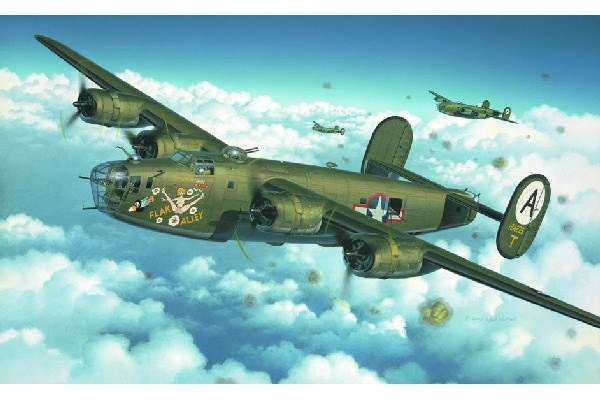 Revell B-24D Liberator i gruppen SPORT, FRITID & HOBBY / Hobby / Plastmodeller / Fly & Helikoptre hos TP E-commerce Nordic AB (C29917)