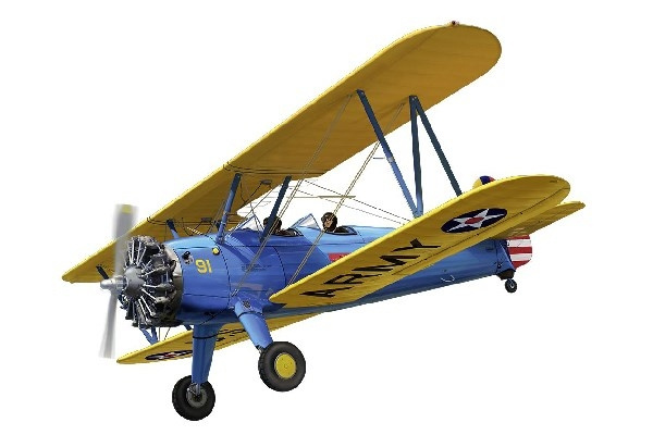 Revell Stearman PT-17 Kaydet i gruppen SPORT, FRITID & HOBBY / Hobby / Plastmodeller / Fly & Helikoptre hos TP E-commerce Nordic AB (C29919)