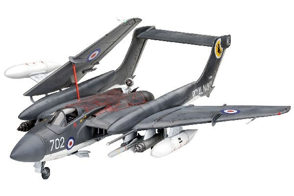 Revell De Havilland Sea Vixen FAW 2 70-årsjubileum 1:72 i gruppen SPORT, FRITID & HOBBY / Hobby / Plastmodeller / Fly & Helikoptre hos TP E-commerce Nordic AB (C29928)