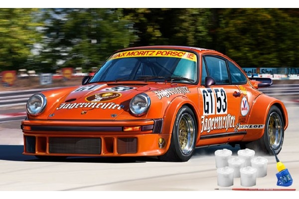 Revell Gavesett Jägermeister Motor Sport 50-årsjubileum i gruppen SPORT, FRITID & HOBBY / Hobby / Plastmodeller / Biler hos TP E-commerce Nordic AB (C29945)