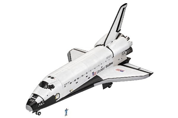 Revell Gift Set Space Shuttle 40th Anniversary 1:72 i gruppen SPORT, FRITID & HOBBY / Hobby / Plastmodeller / Sci-Fi hos TP E-commerce Nordic AB (C29949)