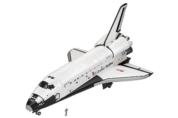 Revell Gavesett romferge 40-årsjubileum 1:72 i gruppen SPORT, FRITID & HOBBY / Hobby / Plastmodeller / Sci-Fi hos TP E-commerce Nordic AB (C29949)