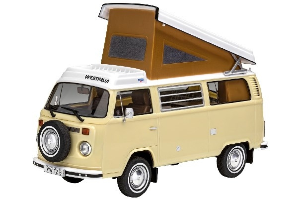 Revell 1:24 VW T2 Camper (easy click) model kit i gruppen SPORT, FRITID & HOBBY / Hobby / Plastmodeller / Biler hos TP E-commerce Nordic AB (C29963)