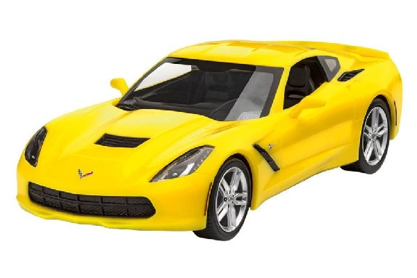 Revell 2014 Corvette Stingrey (easy-click) i gruppen SPORT, FRITID & HOBBY / Hobby / Plastmodeller / Biler hos TP E-commerce Nordic AB (C29982)