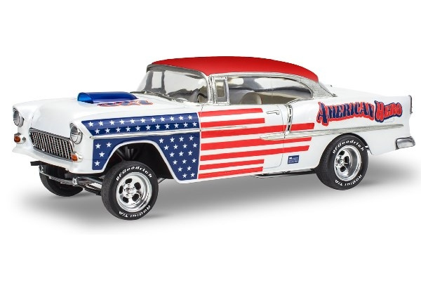 Revell \'55 Chevy Bel Air \'\'Street Machine\'\' i gruppen SPORT, FRITID & HOBBY / Hobby / Plastmodeller / Biler hos TP E-commerce Nordic AB (C29987)