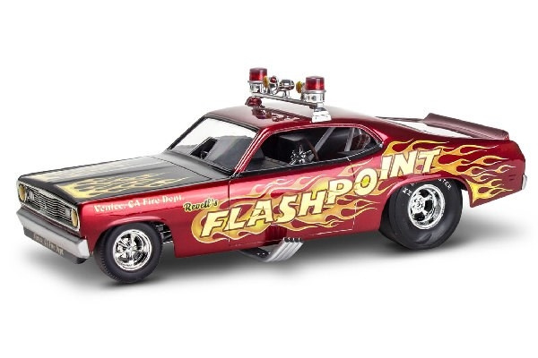 Revell 70 Plymouth Duster i gruppen SPORT, FRITID & HOBBY / Hobby / Plastmodeller / Biler hos TP E-commerce Nordic AB (C29991)