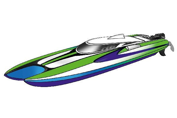 Revell RC X-Treme Boat Katamaran i gruppen LEKER, BARN OG BABY / Radiostyrt / Radiostyrte båter hos TP E-commerce Nordic AB (C30015)