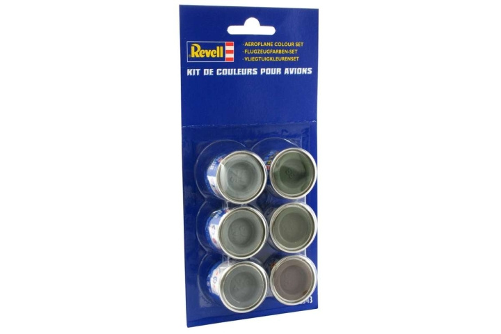 Revell Emalje Aircraft fargesett 6x14ml i gruppen SPORT, FRITID & HOBBY / Hobby / Hobbyfarger / Revell / Fargesett hos TP E-commerce Nordic AB (C30049)