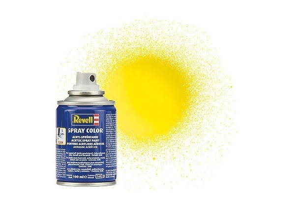 Revell Spray yellow gloss 100 ml. i gruppen SPORT, FRITID & HOBBY / Hobby / Hobbyfarger / Revell / Spraymaling hos TP E-commerce Nordic AB (C30057)