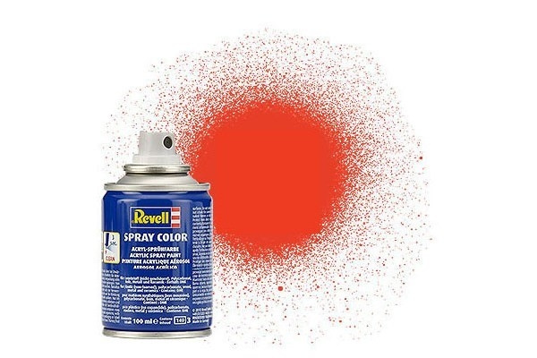 Revell Spray lumin,orange mat 100 ml. i gruppen SPORT, FRITID & HOBBY / Hobby / Hobbyfarger / Revell / Spraymaling hos TP E-commerce Nordic AB (C30060)
