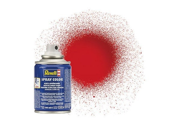 Revell Spray fiery red gloss 100 ml. i gruppen SPORT, FRITID & HOBBY / Hobby / Hobbyfarger / Revell / Spraymaling hos TP E-commerce Nordic AB (C30061)