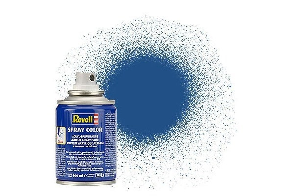 Revell Spray blue, mat 100 ml. i gruppen SPORT, FRITID & HOBBY / Hobby / Hobbyfarger / Revell / Spraymaling hos TP E-commerce Nordic AB (C30065)
