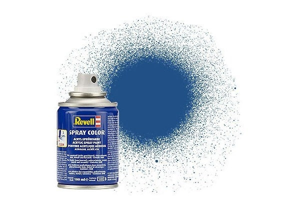 Revell Spray blå, matt 100 ml. i gruppen SPORT, FRITID & HOBBY / Hobby / Hobbyfarger / Revell / Spraymaling hos TP E-commerce Nordic AB (C30065)