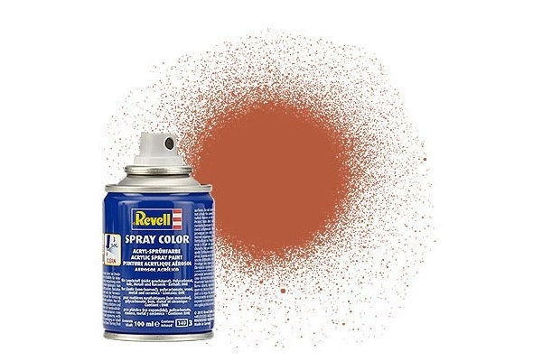 Revell Spray brown, mat 100 ml. i gruppen SPORT, FRITID & HOBBY / Hobby / Hobbyfarger / Revell / Spraymaling hos TP E-commerce Nordic AB (C30069)