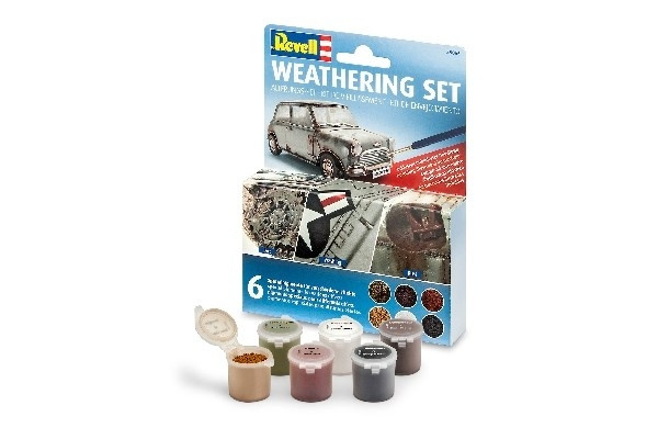 Revell Forvitringssett (6 pigmenter) i gruppen SPORT, FRITID & HOBBY / Hobby / Hobbyfarger / Revell / Fargesett hos TP E-commerce Nordic AB (C30092)