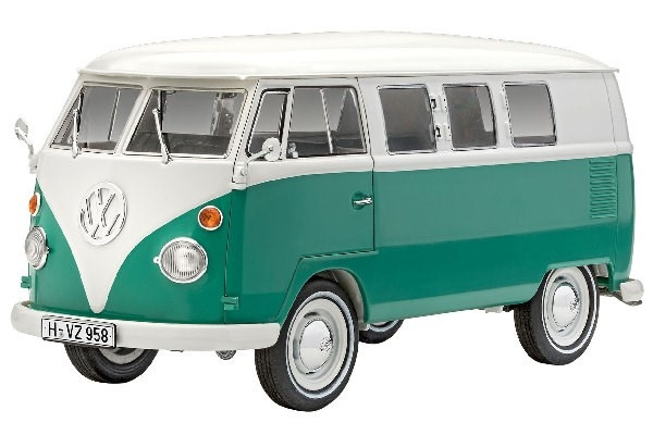 Revell Model Set VW T1 BusL381A 1:24 i gruppen SPORT, FRITID & HOBBY / Hobby / Plastmodeller / Biler hos TP E-commerce Nordic AB (C30170)