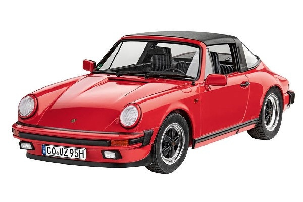 Revell Modellsett Porsche 911 Carrera 3.2 Targa (G-modell) i gruppen SPORT, FRITID & HOBBY / Hobby / Plastmodeller / Biler hos TP E-commerce Nordic AB (C30175)