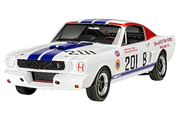 Revell Modellsett 1965 Shelby GT 350 R 1:24 i gruppen SPORT, FRITID & HOBBY / Hobby / Plastmodeller / Biler hos TP E-commerce Nordic AB (C30187)