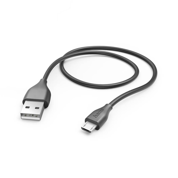 Hama Ladekabel USB-A til Micro-USB Svart 1,5m i gruppen SMARTTELEFON & NETTBRETT / Ladere og Kabler / Kabler / Kabler microUSB hos TP E-commerce Nordic AB (C30217)