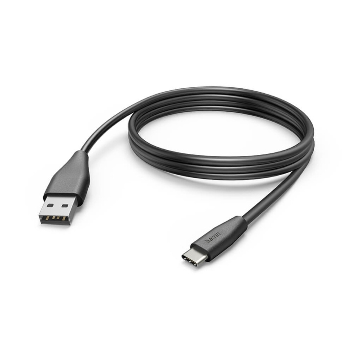 Hama Ladekabel USB-A til USB-C Svart 3.0m i gruppen SMARTTELEFON & NETTBRETT / Ladere og Kabler / Kabler / Kabler microUSB hos TP E-commerce Nordic AB (C30221)
