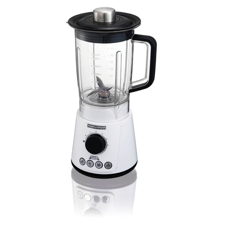 Morphy Richards Total Control Blender 600 W Hvit i gruppen HJEM, HUS OG HAGE / Husholdningsapparater / Matprosessorer og kjøkkenassistenter / Miksere og blendere hos TP E-commerce Nordic AB (C30248)