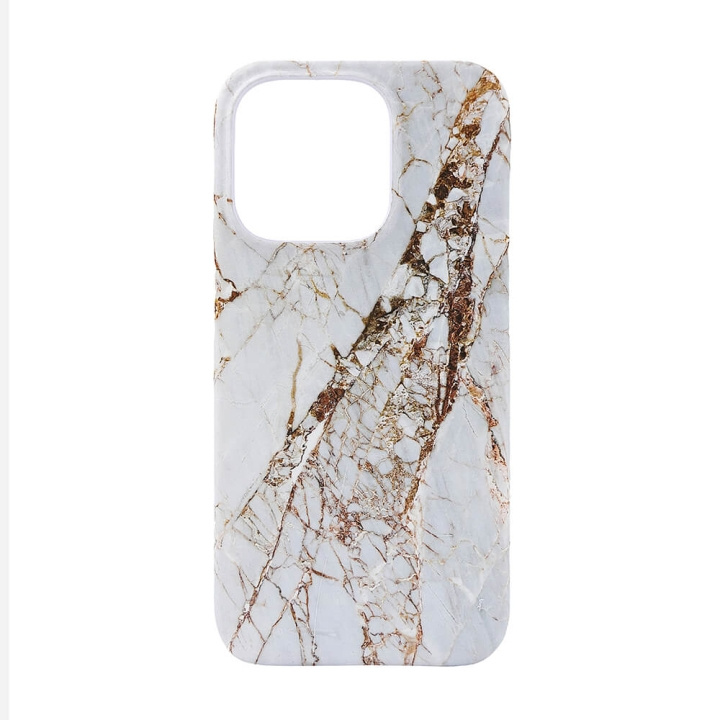 ONSALA Mobildeksel MagSeries White Rhino Marble - iPhone 15 Pro i gruppen SMARTTELEFON & NETTBRETT / Mobilbeskyttelse / Apple / iPhone 15 hos TP E-commerce Nordic AB (C30258)