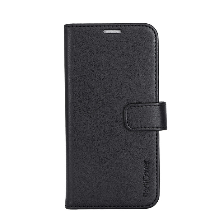 Radicover Flipcov Anti Radiation RFID 3 card MagS iPhone 15 Black PU i gruppen SMARTTELEFON & NETTBRETT / Mobilbeskyttelse / Apple / iPhone 15 hos TP E-commerce Nordic AB (C30269)