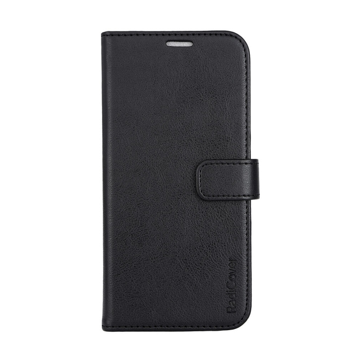 Radicover Mobildeksel Radiation Protection PU Mags RFID Svart - iPhone 15 Pro Max i gruppen SMARTTELEFON & NETTBRETT / Mobilbeskyttelse / Apple / iPhone 15 hos TP E-commerce Nordic AB (C30272)
