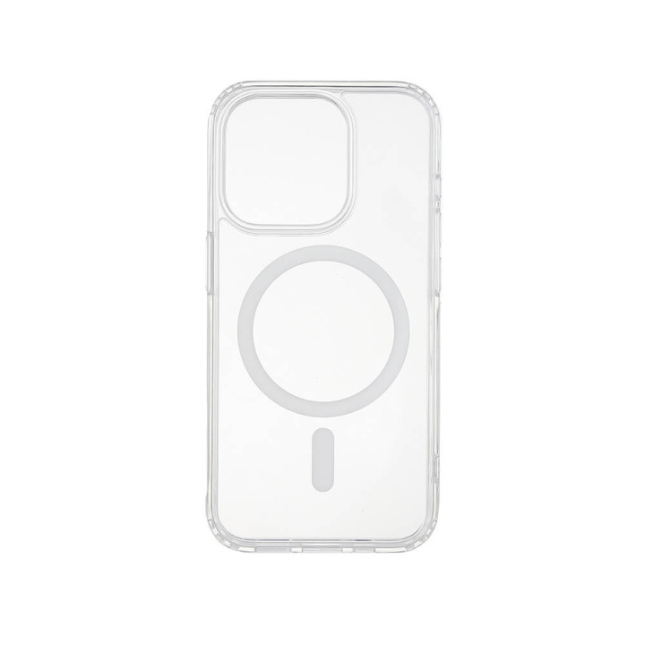 Onsala Mobildeksel TPE/PC MagSeries Transparent - iPhone 15 Pro i gruppen SMARTTELEFON & NETTBRETT / Mobilbeskyttelse / Apple / iPhone 15 hos TP E-commerce Nordic AB (C30281)