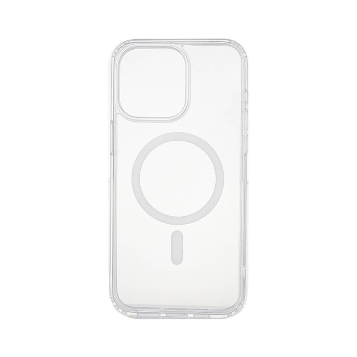 ONSALA Mobildeksel TPU MagSeries Transparent - iPhone 15 Pro Max i gruppen SMARTTELEFON & NETTBRETT / Mobilbeskyttelse / Apple / iPhone 15 hos TP E-commerce Nordic AB (C30282)