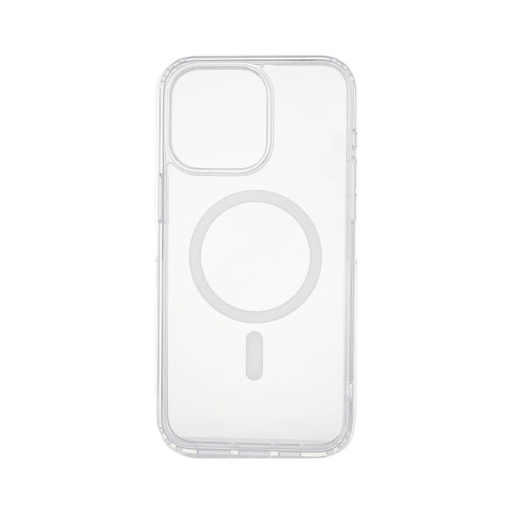 Onsala Mobildeksel TPE/PC MagSeries Transparent - iPhone 15 Pro Max i gruppen SMARTTELEFON & NETTBRETT / Mobilbeskyttelse / Apple / iPhone 15 hos TP E-commerce Nordic AB (C30282)